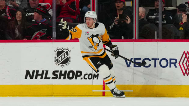 Jake Guentzel of the Pittsburgh Penguins